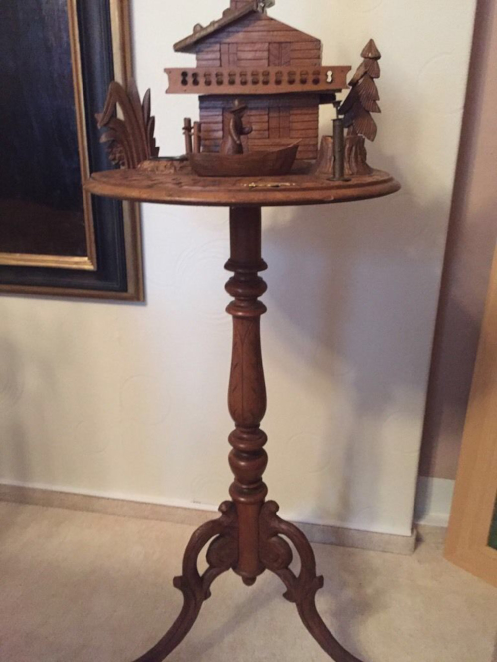 Rauchertisch um 1880